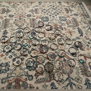 35 Bracelets of all different stones